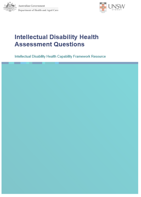 Intellectual Disability Health Capability Framework Assessment Questions