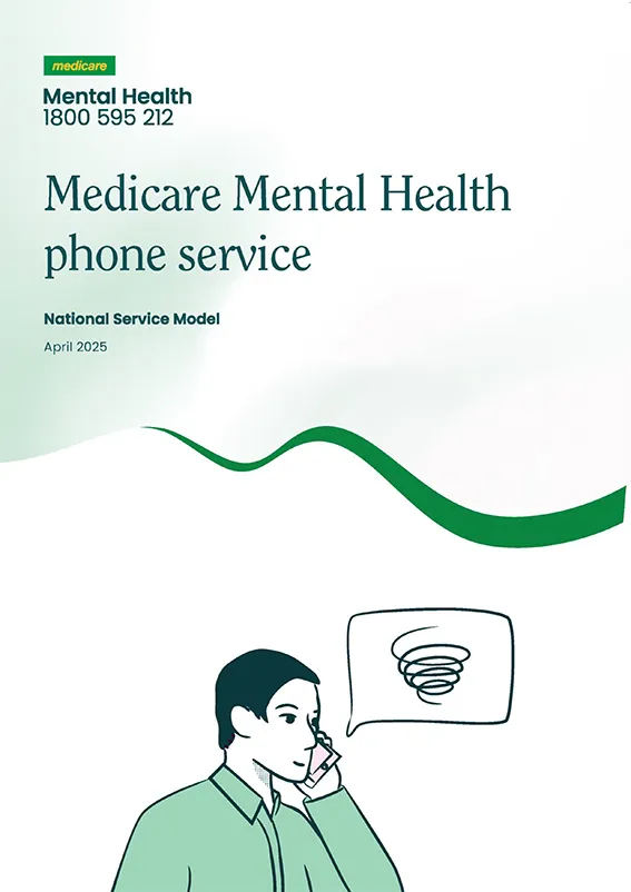 National Service Model: Medicare Mental Health phone service 