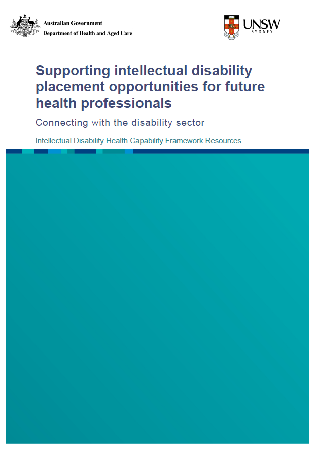 Supporting intellectual disability placement opportunities for future health professionals