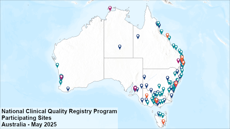 Thumbnail for Map for Clinical Quality Registries