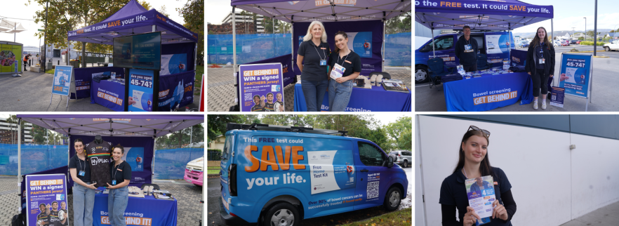Images of the Get behind it! van.