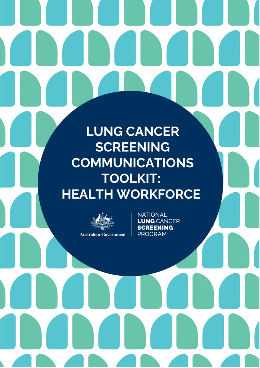 Lung cancer screening program - Communications Toolkit