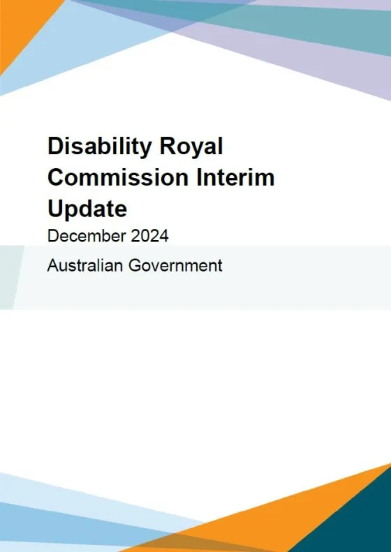 Australian Government Update – Easy Read cover page