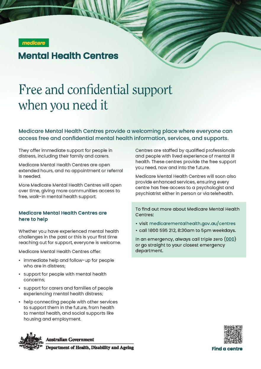 MMHC General fact sheet cover image