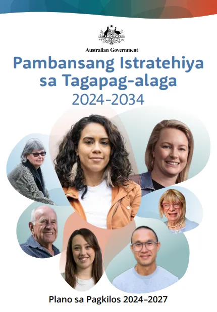 National Carer Strategy Action Plan cover page