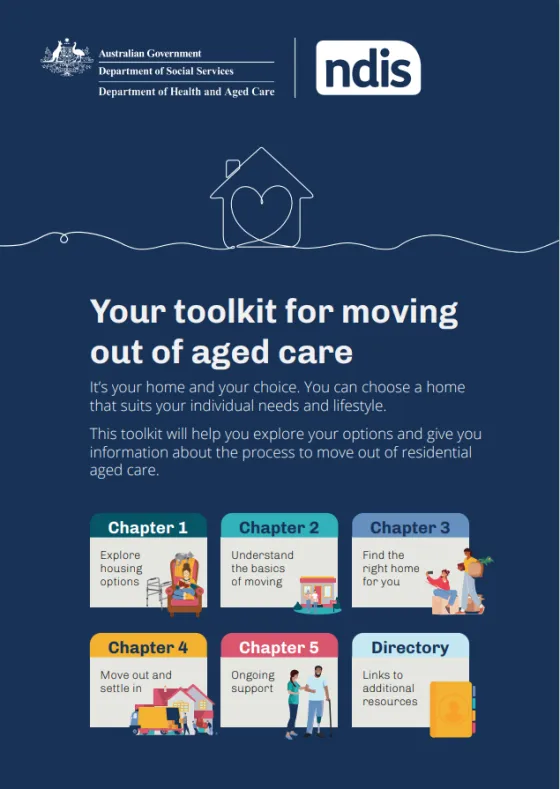 Younger people in residential aged care (YPIRAC) toolkit cover page