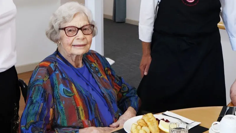 Marlene Kempster volunteered at Resthaven Marion for 27 years. She has been a resident for the last 5 years.