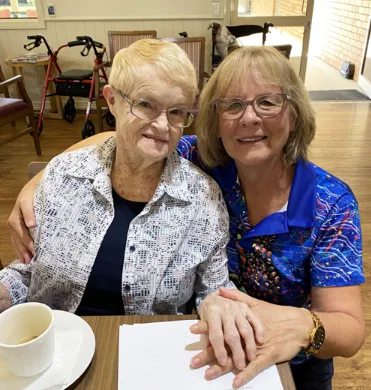 Dawn brightens up residents by bringing connection, compassion and energy to older people in residential aged care in Bundaberg, Queensland.