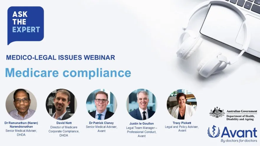 Avant Medicare compliance presentation page