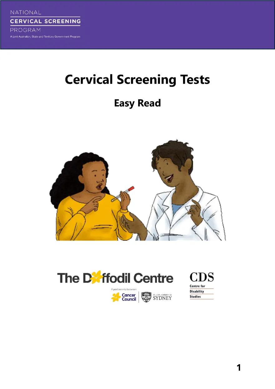 National Cervical Screening Program_Cervical screening test image