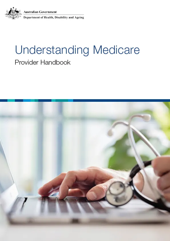 Understanding Medicare Provider Handbook cover page