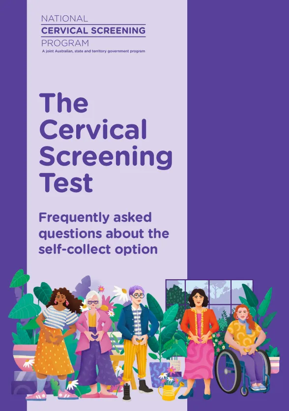 Frequently Asked Questions about the Cervical Screening Test self-collect option cover page