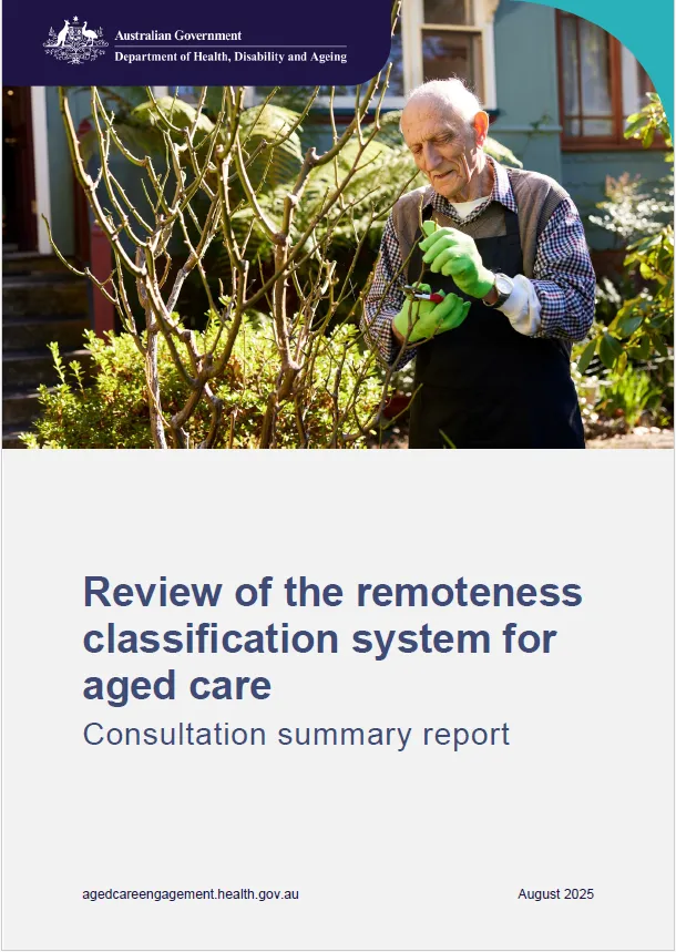 Cover image of report