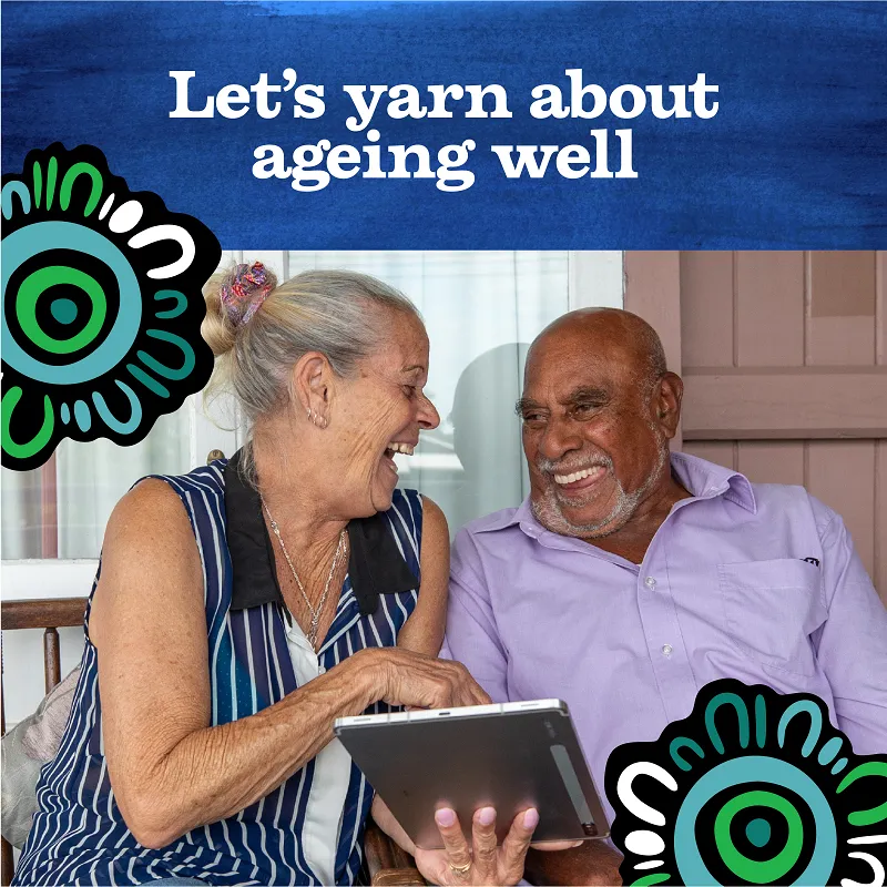 Let’s yarn about ageing well