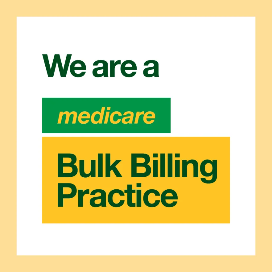 We are a Medicare bulk billing practice