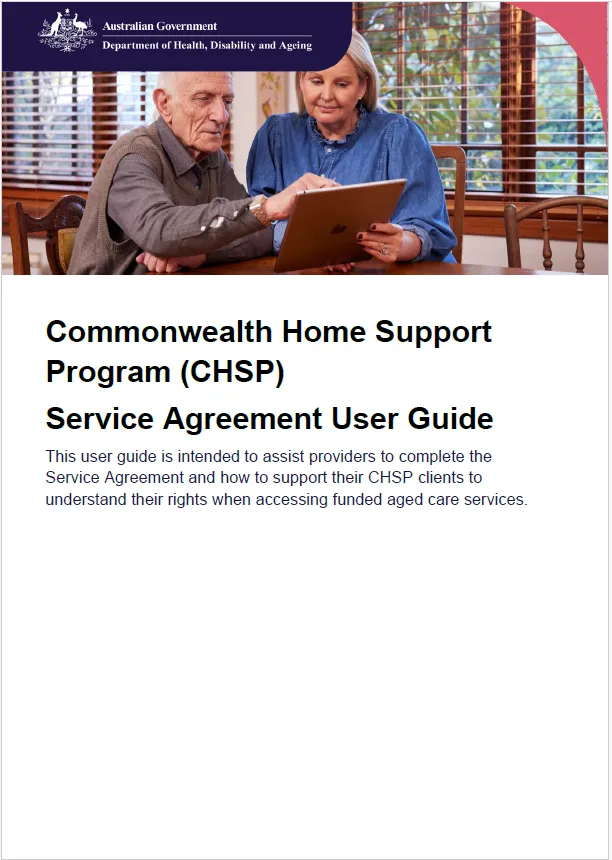 Decorative image of Service agreement cover