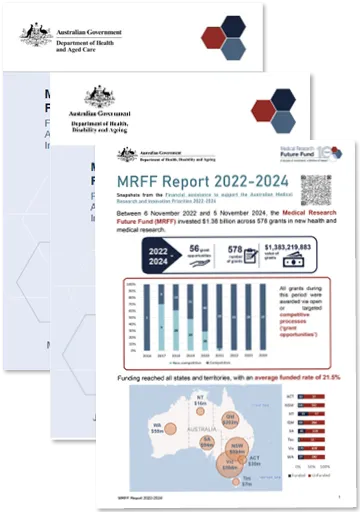 Financial assistance to support the Australian Medical Research and Innovation Priorities