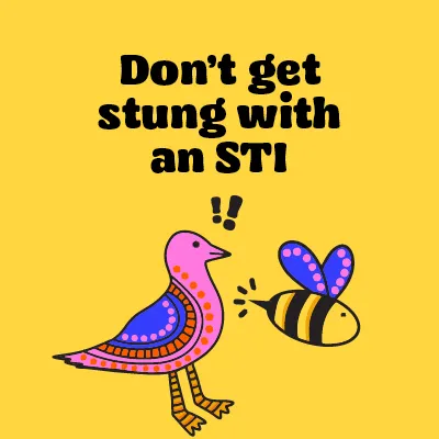 Thumbnail image: Don't get stung with an STI