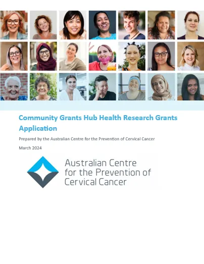 Cover page for the Final report for the Self-collection vs practitioner collection project 2 (SCoPE2)