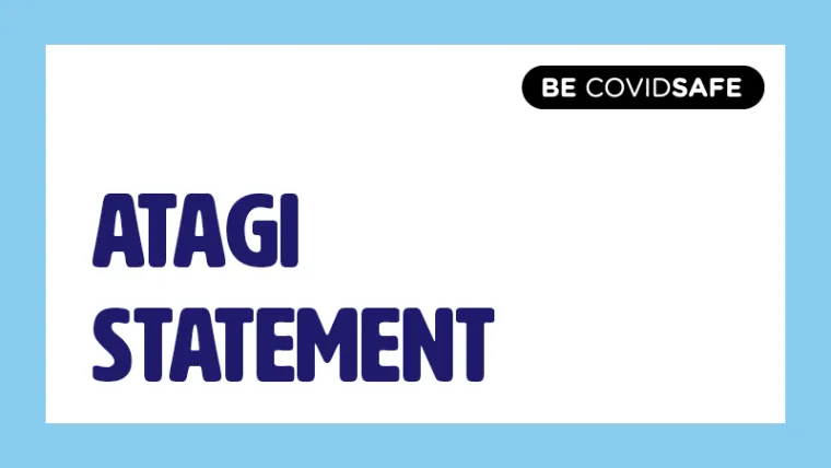 ATAGI statement tile