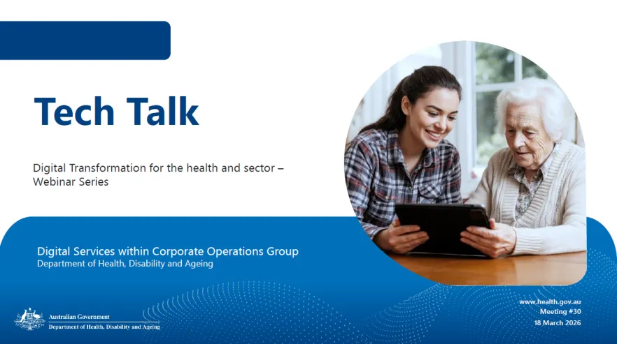 Digital Transformation Tech Talk – 18 March 2026 – Presentation slides ...