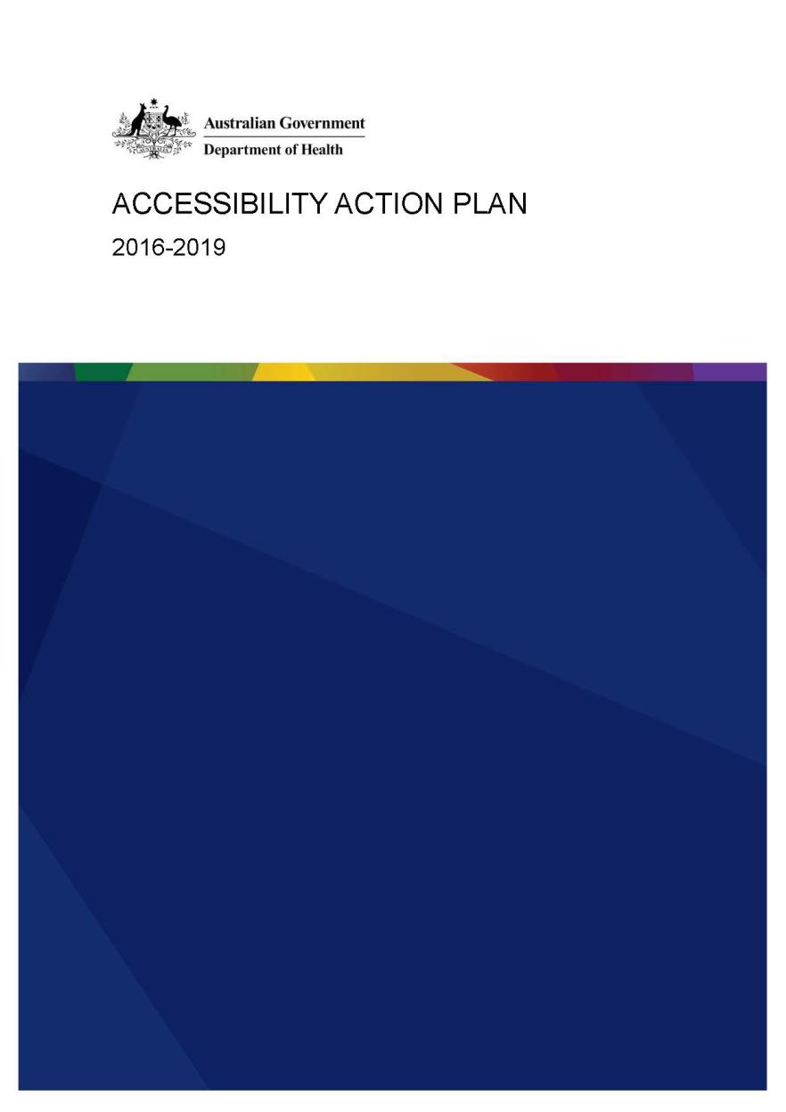 Cover image of Accessibility Action Plan