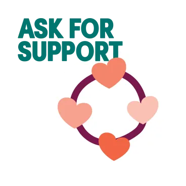 Ask for support