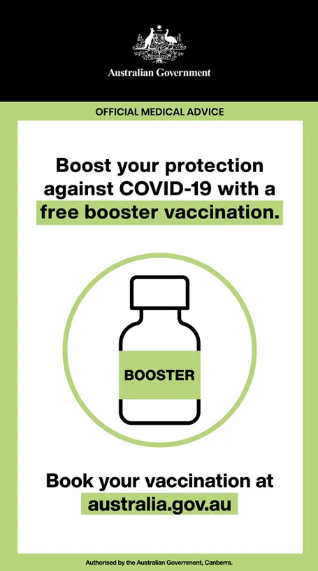 COVID-19 vaccination – Out-of-home ad – Boosters