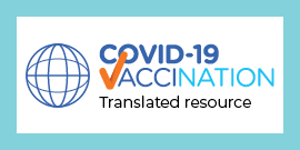 covid-19 vaccine tile