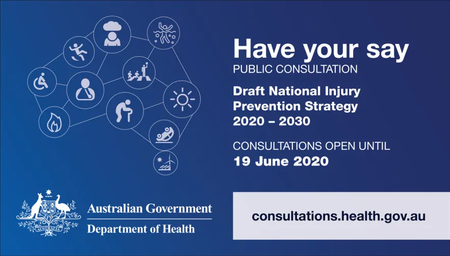 Consultation tile for National Injury Prevention Strategy