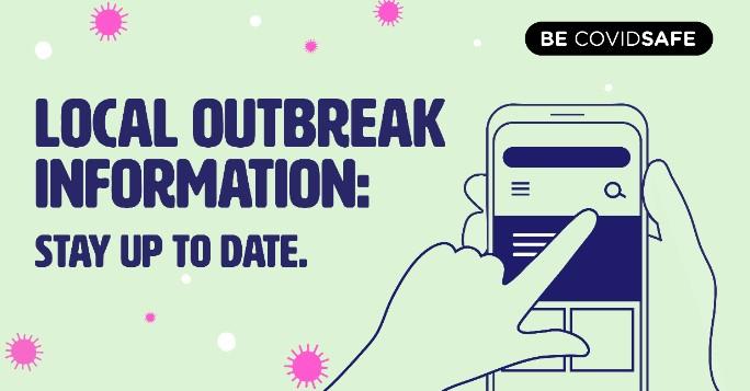 Local outbreak information image