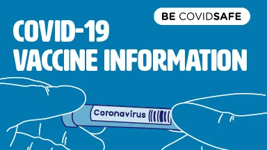 covid-19 vaccine tile