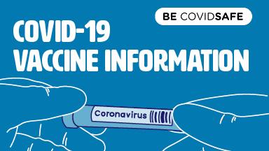 covid-19 vaccine tile