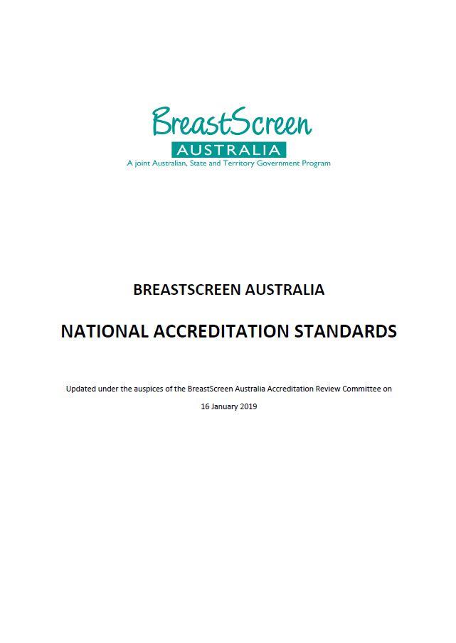 BreastScreen Australia National Accreditation Standards (NAS)