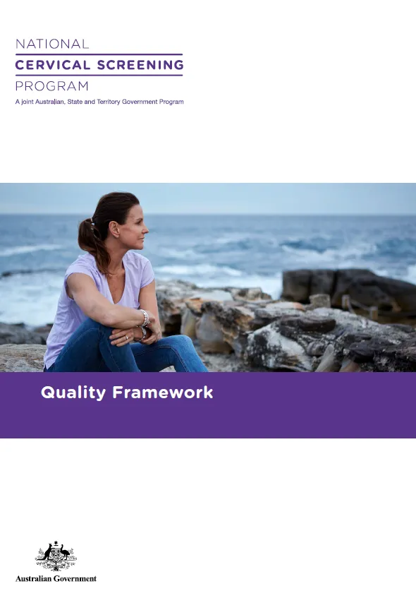 Cover image for National Cervical Screening Program – quality framework