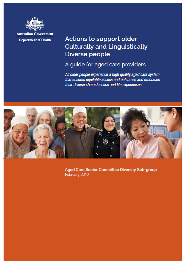 Actions to support older CALD people: a guide for aged care providers