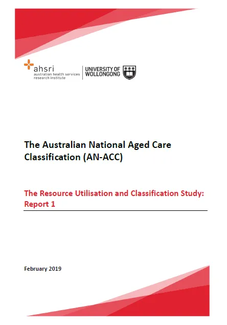 Resource Utilisation and Classification Study (RUCS) reports