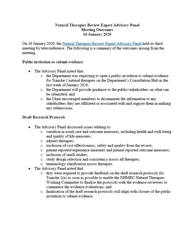 Image NTREAP Meeting Outcomes 16 January 2020