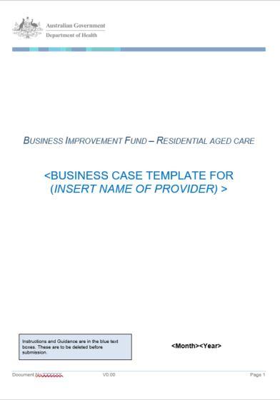 business case template australian government business case template australian government