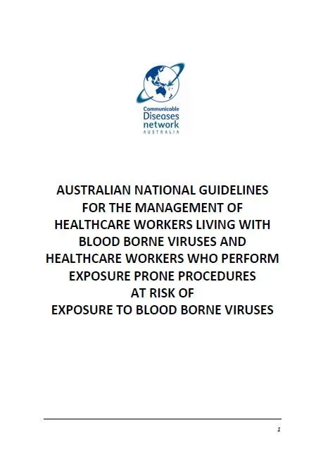 Cover image for the national guidelines