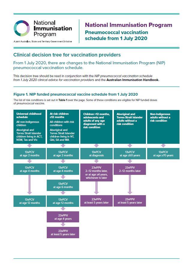 Pneumococcal decision tree cover image