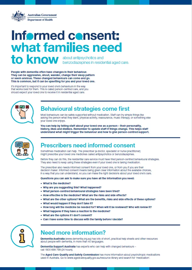 Cover image for Informed consent what families need to know