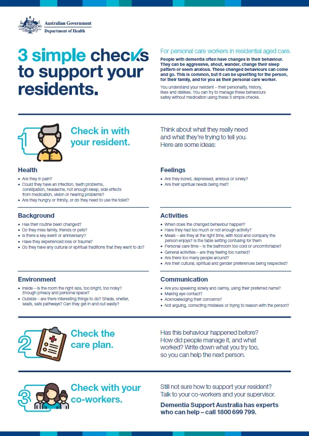 Cover image for 3 simple checks to support your residents