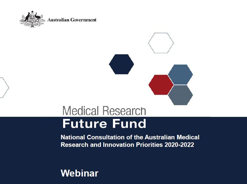 AMRAB Presentation - National consultation of the Australian Medical Research and Innovation Priorities 2020-2022