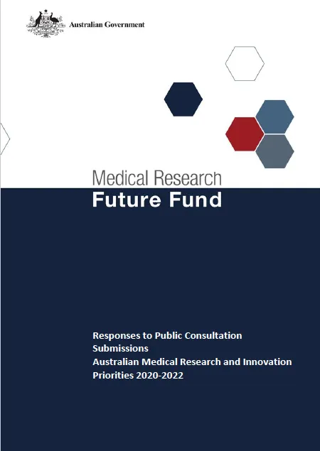 Cover image for Australian Medical Research and Innovation Priorities – Consultation report