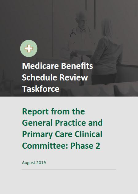 Report from the General Practice and Primary Care Clinical Committee: Phase 2 cover