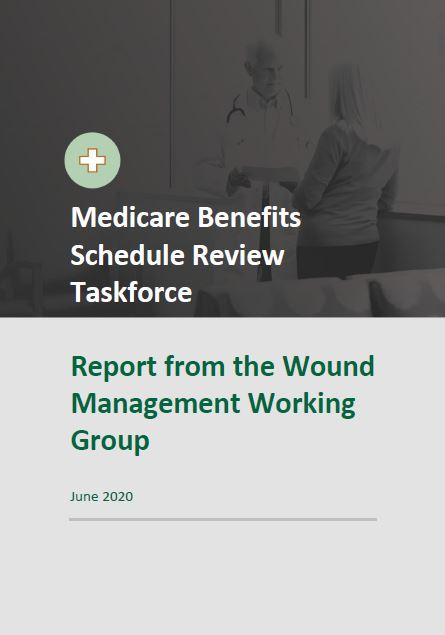 Report from the Wound Management Working Group cover
