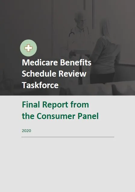 Final Report from the Consumer Panel cover