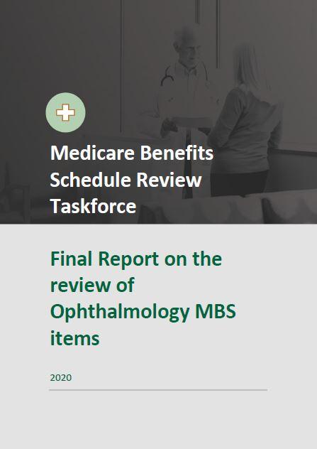 Final Report on the review of Ophthalmology MBS items