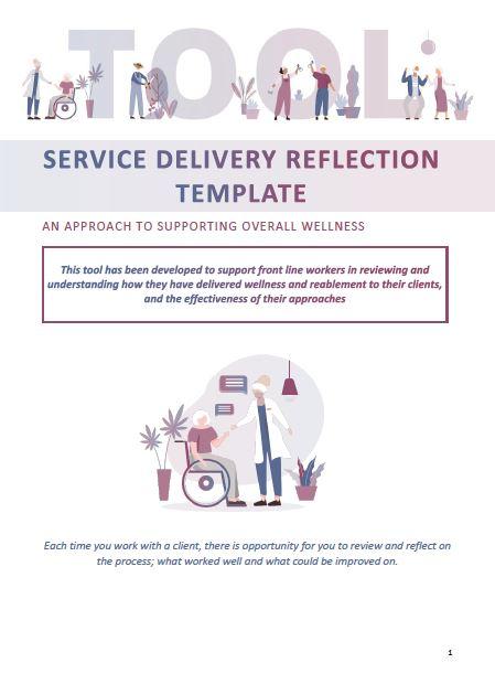 Service delivery reflection template